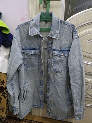 джинсовые женские куртки больших размеров: H&M новая — 1