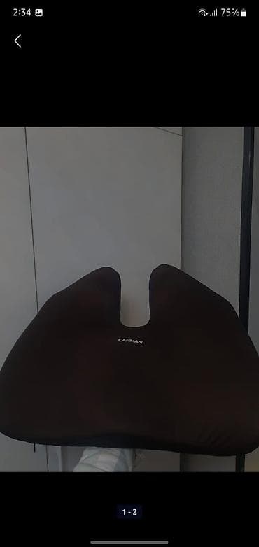 подушка сиденья: Ортопедическая подушка для сидения с вырезом под копчик - — 4