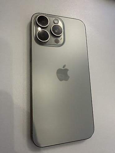 ipone 16 pro max: IPhone 15 Pro Max, 256 ГБ, Natural Titanium, Кабель, 86 % — 2