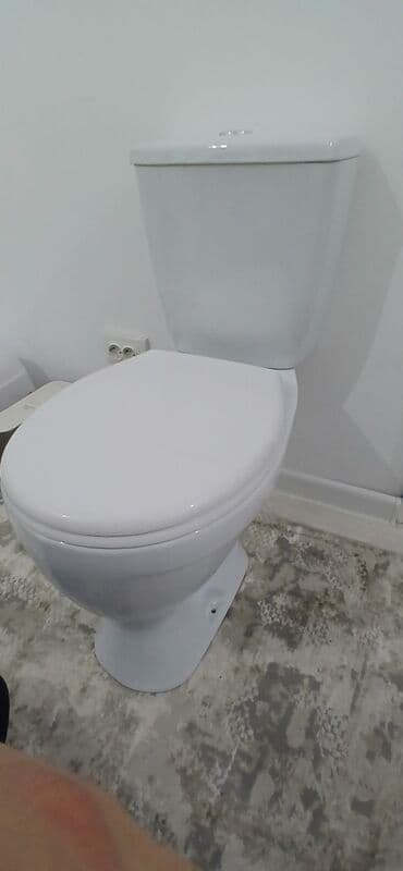 распылитель для воды: Унитаз Напольный, Б/у, Материал: Керамика — 4