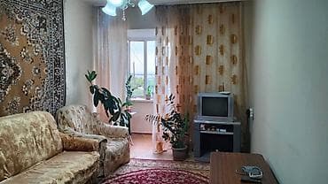 osh flat: 2 комнаты, 53 м², ул. Лев Толстой Индивидуалка, 5 этаж, Старый ремонт — 4