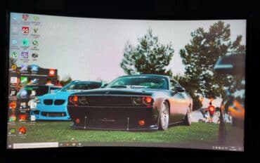 монитор 27 дюйм: Samsung (Телевизор - Монитор 2 в 1) 31.5 1080p 60гц, Изогнутый, В — 9