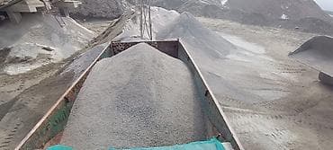 бишкек кирпич: Аралашма шагыл таш жана эленген шагыл, Таза, Пайдубал үчүн, Камаз, Зил — 9