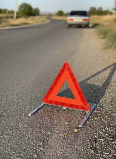 Знак аварийной остановки.вкоробке.наверно от LX 570. Цена 1500 сом at lalafo.kg Знак аварийной остановки.вкоробке.наверно от LX 570. Цена 1500 сом
