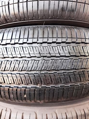резина hankook: Шины, 225/55/17 2шт. Корея, лето, резина привозная, состояние — 3