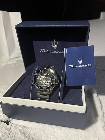 Атайын кийим: Мужские часы Maserati - Корпус и браслет из нержавеющей стали — 2