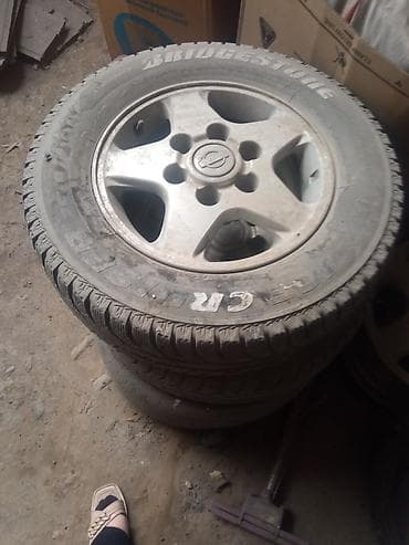 opel: Литые Диски R 15 Комплект, отверстий - 6, Б/у — 2