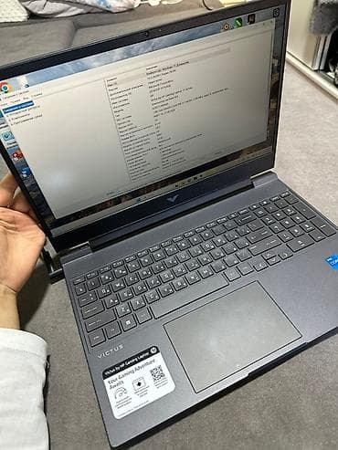 HP Victus 15 (серия 15-fa1xxx) — игровой ноутбук 15.6" Характеристики