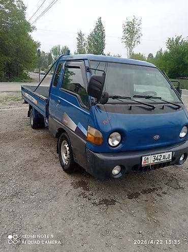 кочкор авто: Hyundai Porter: 2001 г., Кол менен иштөөчү, Дизель — 6