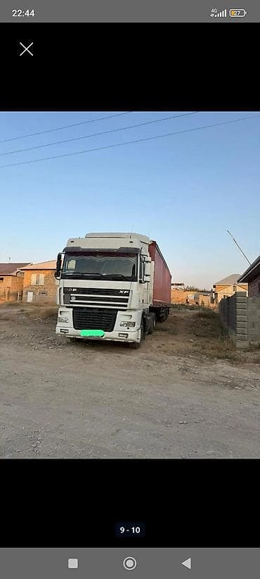 Тягач, DAF, Тентованный