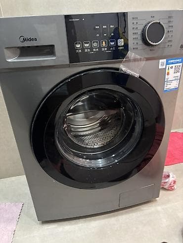 redmi note 1: Стиральная машина Midea, фронтальная загрузка, цвет графит/черный — 3