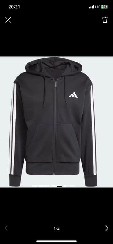 under armor: Мужской спортивный костюм, S, Adidas, Новый, цвет - Черный, Бесплатная доставка — 2