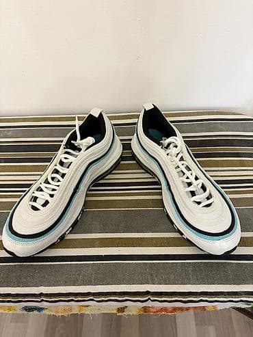 Мужская обувь: Кроссовки Nike Air Max 97 - Модель: Air Max 97 - Цвет: белый с — 2