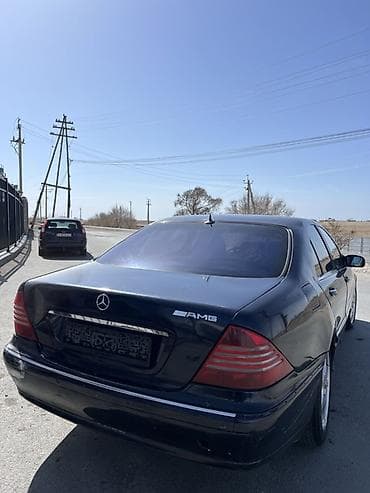бишкек автомобили: Mercedes-Benz S-Class: 2000 г., 5 л, Автомат, Бензин, Седан — 2