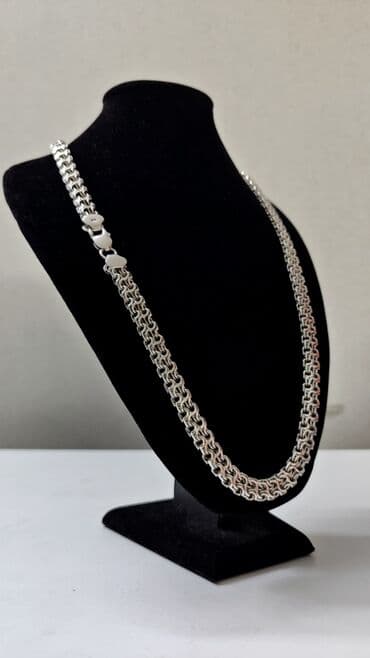 эксклюзивные свадебные пригласительные: Цепь "Гермес" Серебро 925 проба Вес 75 грамм Длина 65 см Ширина 10 мм — 10