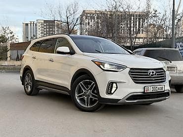 byd e7: Hyundai Santa Fe: 2017 г., 3.3 л, Автомат, Бензин, Минивэн — 1