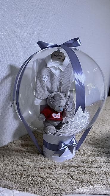 sweet box: Подарочный набор в прозрачном шаре-коробке - Оформление: прозрачный — 1