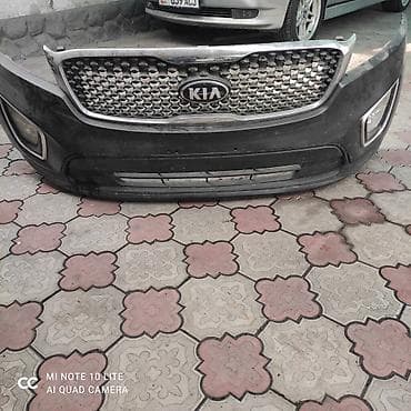 х6: Бампер Kia, Б/у, Оригинал — 1