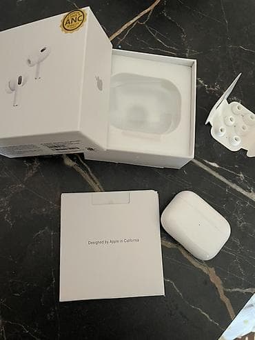 Наушники: Беспроводные вакуумные наушники, Apple, AirPods Pro, Б/у — 4