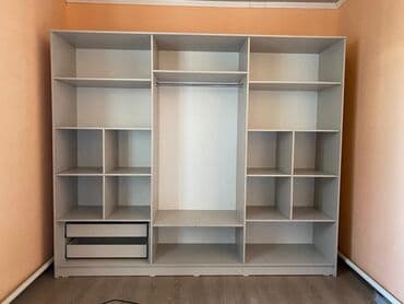 шкаф для одежды в рассрочку: 6х дверный шкаф!!! Рассрочка через М+ Высота 2.20 Ширина 2.40 Глубина — 2