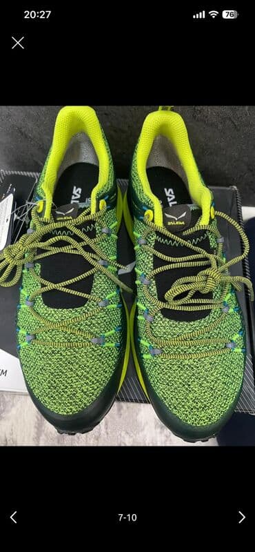 gore tex: Мужские кроссовки, 41, Salewa, Новый, цвет - Зеленый, Платная доставка, Самовывоз — 9