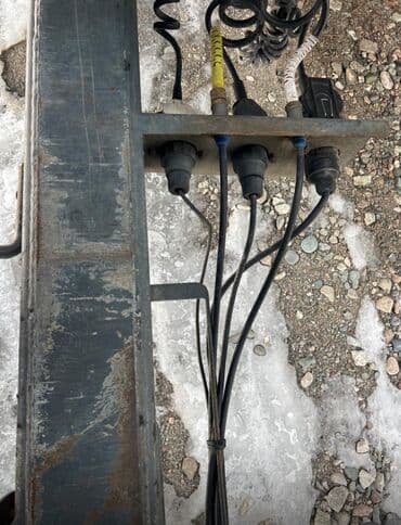 продажа прицепов для легковых автомобилей бу: Прицеп 2007 г.в .Длина :7,80 высота:3,15 размер колес 17,5 .Сост хор — 6