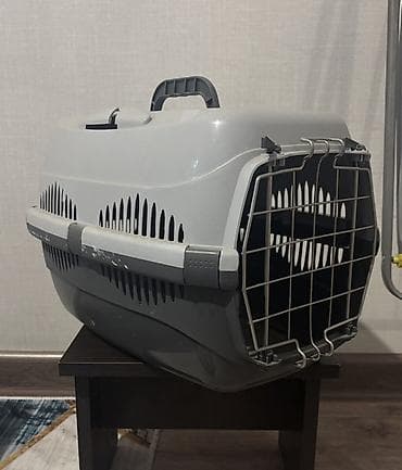 контейнер для перевозки собак: Продаю переноску для животных (кошек и мелких собак) Жесткий — 1