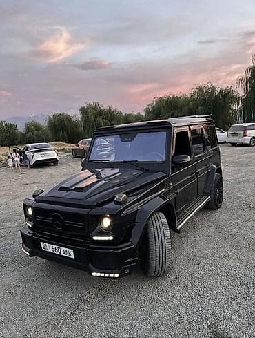 круглый: Mercedes-Benz G-Class: 2000 г., 5.5 л, Автомат, Бензин, Внедорожник — 4