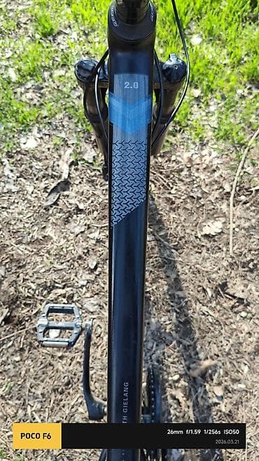 велос: Горный велосипед, GT, Рама M (156 - 178 см), Алюминий, Б/у — 4