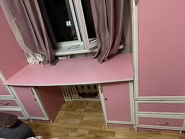 Дом и сад: Детская гарнитура, Для девочки, ДСП, цвет - Розовый — 1