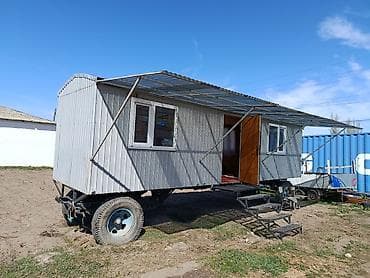 один хоз: Передвижной вагон-дом на колёсах (бытовка/вагончик) Идеален как — 2