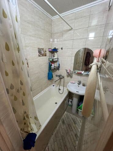 квартира в районе ошского рынка: 2 комнаты, 47 м², Индивидуалка, 2 этаж, Косметический ремонт — 10