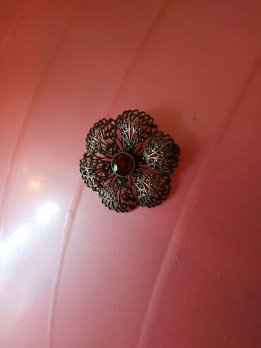 диадема ободок: Серебро+желтый сапфир — 1