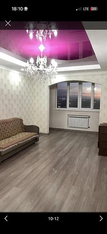 ош юго восток квартира: 2 комнаты, 67 м², 106 серия, 7 этаж, Евроремонт — 3
