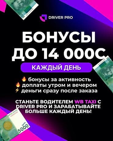 лицензия 3 уровень: Требуется Водитель такси — 1