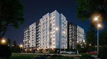 бишкек цена квартиры: Строится, Элитка, 1 комната, 46 м² — 3