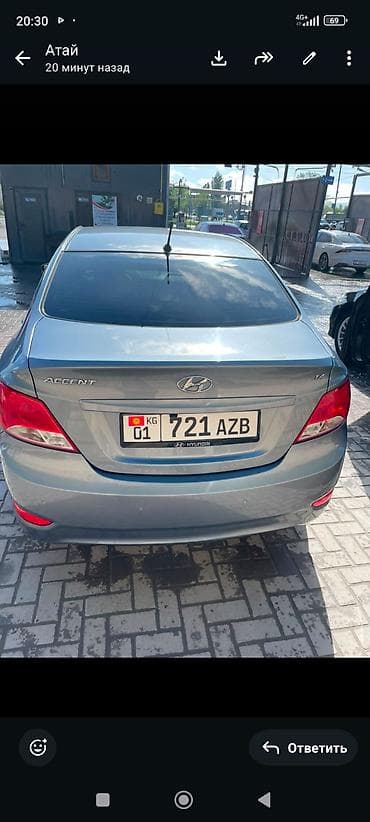 мотор самурай: Hyundai Accent: 2019 г., 1.4 л, Автомат, Седан — 2