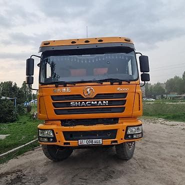 Самосвал SHACMAN (серия F3000), оранжевый. - Колесная формула: 6x4 -