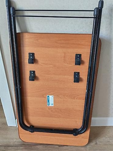 Столдор: Бүктөмө кошумча коюлган үстөл, ЛДСП, түсү - Күрөң — 2