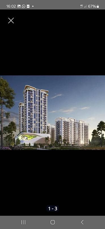 средний низкий: 1 комната, 43 м², 5 этаж, Готовая ПСО (под самоотделку) — 4