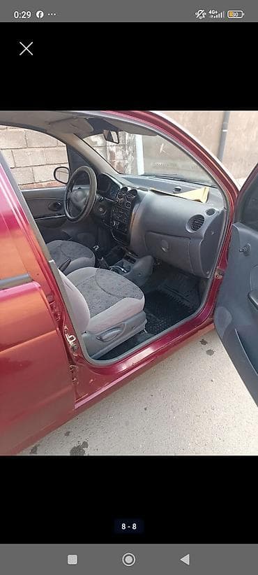wuling mini ev: Daewoo Matiz: 2007 г., Механика, Бензин, Хэтчбэк — 7