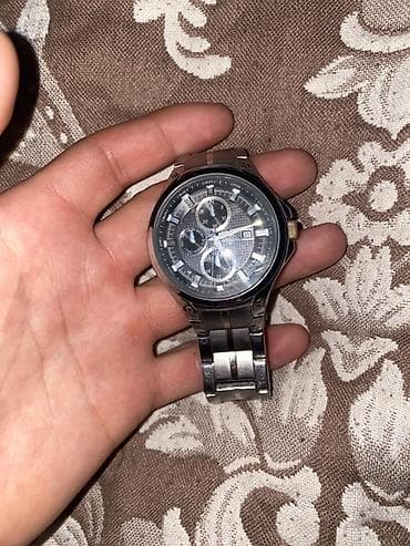 Сумки: Мужские наручные часы с металлическим браслетом - Корпус и браслет из — 1