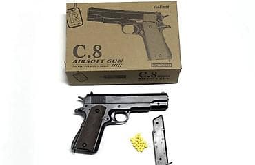 mitsubishi warrior: ​🔫 Детский игрушечный пистолет C.8 Airsoft Gun (Выглядит как — 3