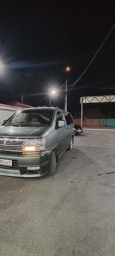 skyline 33: Nissan Elgrand: 1998 г., 3.2 л, Автомат, Дизель, Минивэн — 4