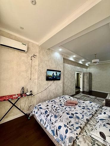 7микрорайон: 1 комната, Кондиционер, Круглосуточное заселение, Парковка — 1