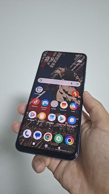 redmi 9 note: Poco X5 5G, Б/у, 256 ГБ, цвет - Синий, 2 SIM — 5