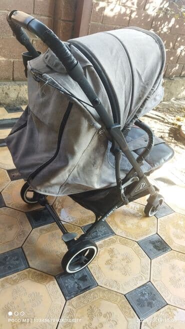 детская коляска cybex: Коляска, цвет - Черный, Б/у — 5