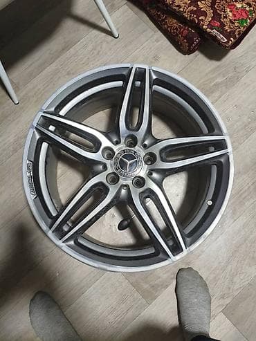 Транспорт: Литые Диски R 19 Mercedes-Benz, Комплект, отверстий - 5, Б/у — 5