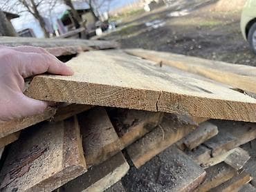 лес: Доски, Необрезные, Для строительства, Сосна — 3