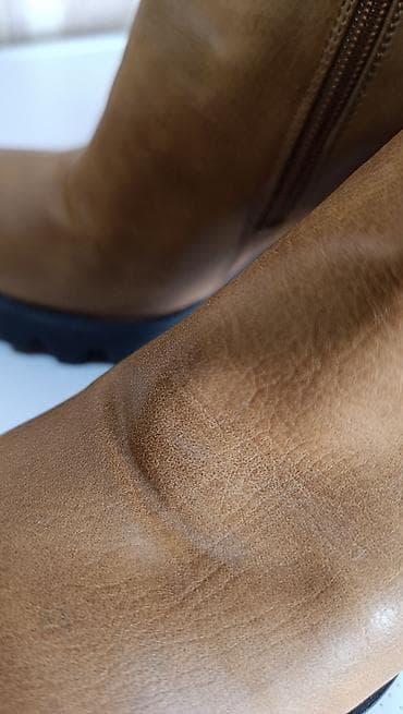 обувь деми: Ботинки, 36, Fabi, Б/у, цвет - Коричневый, Самовывоз, Платная доставка — 10